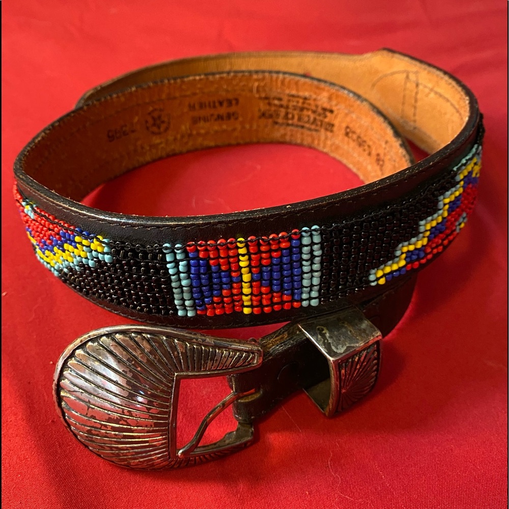 2 for $15 / Vintage Tribal Beaded Belt